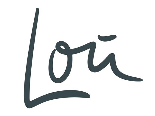 Experience flavour instead of just reading about it – exclusively for our guests Handwritten word Lotus in black on white background